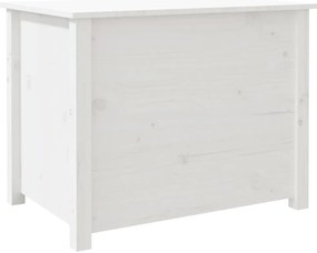 Mesa de centro 71x49x55 cm pinho maciço branco