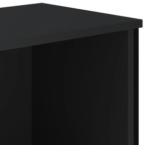 Estante 50x31x137,5 cm derivados de madeira preto