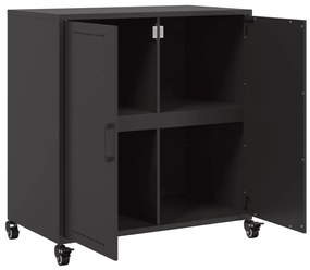 Aparador 68x39x72 cm aço preto