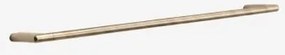 Toalheiro Adesivo De Parede Com Barra 60 Cm Para Casa De Banho Em Aço Inoxidável Rovent Dourado Escovado - Sklum