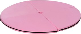 HOMCOM Tapete para Pole Dance Dobrável e Portátil Ø150x5 cm Rosa | Aosom Portugal