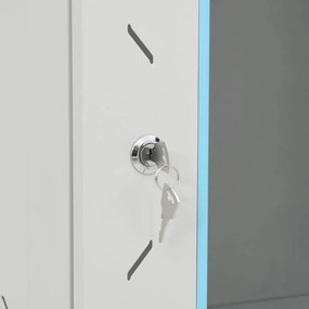 Armário bastidor 15U 19" IP20 60x60x120 cm cinzento