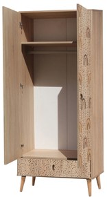 Roupeiro City – Multicolor – 80 cm x 190 cm x 45 cm