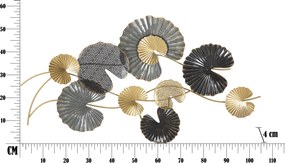 PAINEL DE PAREDE DE FERRO 3D WEB -B- CM 105X4X56 MULTICOLOR