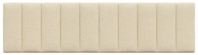 Almofadão de cabeceira 180 cm tecido creme