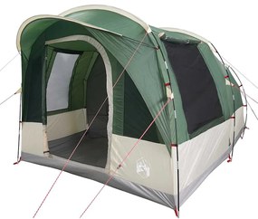 Tenda de campismo túnel para 3 pessoas impermeável verde