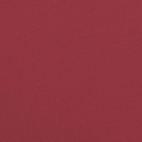 Almofadões para móveis de paletes 2 pcs tecido vermelho tinto
