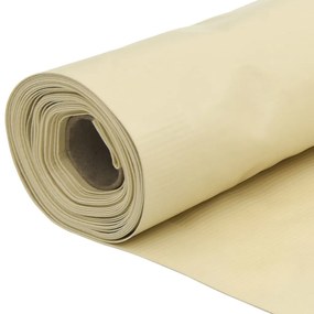 Tela de privacidade para varanda 400x120 cm PVC creme