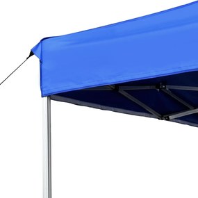 Tenda dobrável profissional para festas alumínio 4,5x3m azul