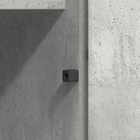 Gabinete de TV com LED Cinza Concreto 180x38x49 cm Madeira de Engenhar