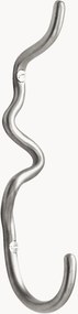 Gancho de parede artesanal em aço inoxidável Curvature