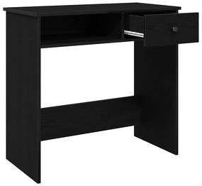 Secretária 80x40x75 cm contraplacado preto