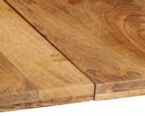 Mesa de jantar 200x100x75 cm madeira de mangueira maciça