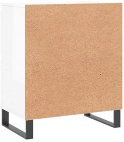 Aparador 60x35x70 cm derivados de madeira branco brilhante