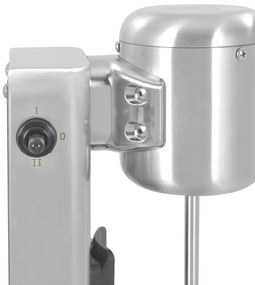 Misturador para batidos com copos duplos aço inoxidável 2 L