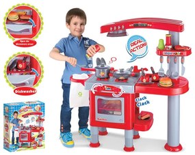 Cozinha de Plastico Pequeno Chefe