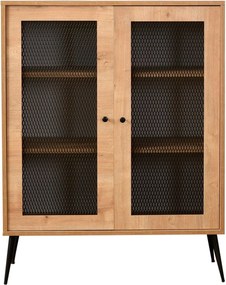 Sideboard Daisy – Carvalho Preto – 90x110x35 cm