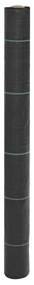 vidaXL Tela para ervas daninhas 1x5 m PP preto