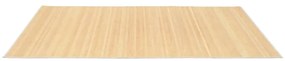 Tapete de bambu 100x160 cm natural
