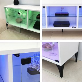 Móvel TV Tokyo – Branco – 160 cm x 55 cm x 35 cm