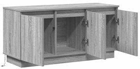 Gabinete para TV Cinzento Sonoma 100x38x49 cm Madeira engenheirada