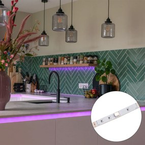 Fita LED inteligente RGBW 5 metros 18W