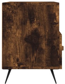 Móvel de TV 80x36x50 cm derivados de madeira carvalho fumado