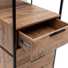 Roupeiro Dynamic – Pinho Atlântico – 64 x 225 x 52 cm