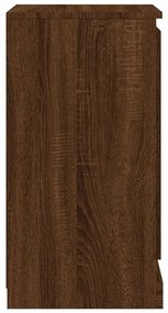 Aparadores 2 pcs 37,5x35,5x67,5 deriv.madeira carvalho castanho