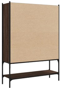 Estante 102x30x141,5 cm derivados de madeira carvalho castanho