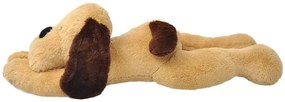 Cão de peluche castanho 120 cm