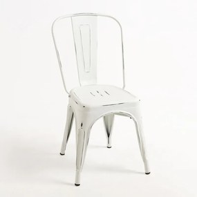 Cadeira Torix Vintage - Branco vintage