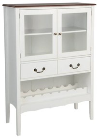 Armário de armazenamento de parede multiuso para banheiro, armário de remédios 66 x 16,7 x 63 cm marrom