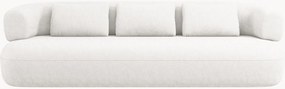 Sofá em chenille Aldrin (2 lugares), L 200 cm
