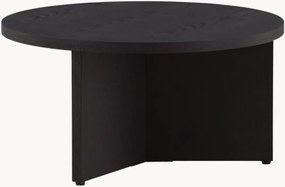 Mesa de centro redonda com efeito de madeira Saltö, Ø 85 cm