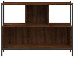 Estante 102x28x77,5 cm derivados de madeira carvalho castanho