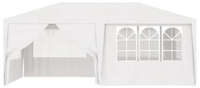 Tenda Profissional 4x6m com Janelas - Branco