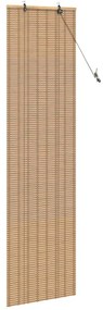 Persianas e Sombras de Janela Marrom Claro 60 x 220 cm Bambu