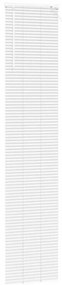 Persiana de Janela com cortinas Outros Manual Branco 40 x 220 cm Alumí