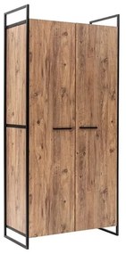 **** Roupeiro Dynamic – Pinho Atlântico – 104x225x52 cm

**