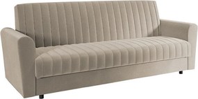 Sofá-cama Columbus 142, Cama com arrumação, 87x230x90cm, 63 kg, Pernas: Plástico, Madeira: Pinheiro