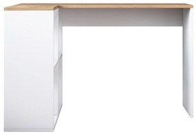 Secretária de Estudo HA113 – Carvalho Branco – 120 cm x 74,8 cm x 50 c