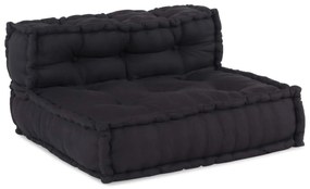 vidaXL Sofá Modular 4 pcs Antracite tecido