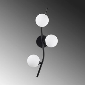 Aplique de Parede 7146 – Preto – 23 x 19 x 55 cm