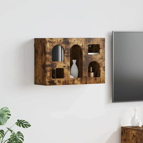 vidaXL Armário suspenso Carvalho Defumado 60 x 20 x 40 cm