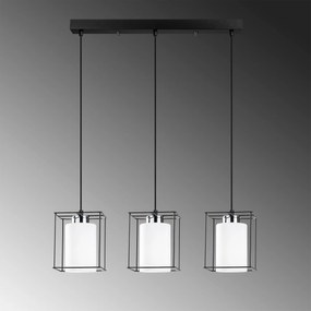 Candeeiro de Teto Swank – Preto – Diâmetro 65 cm x Altura 113 cm