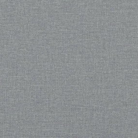 Sofá de 2 Lugares Chloé - Em Tecido - Cor Cinzento Claro - 138 x 77 x