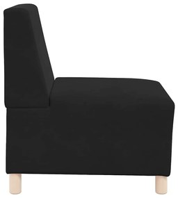 Poltrona 55 cm veludo preto
