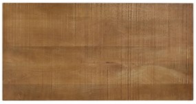 Mesa de centro madeira maciça vintage 118x60x40 cm