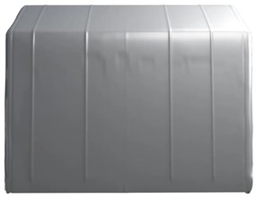 Tenda de armazenamento 300x300 cm aço cinzento